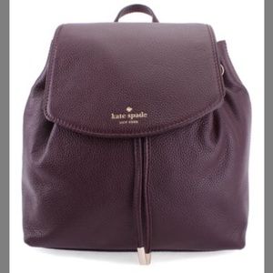 Kate Spade Purple Mulberry backpack